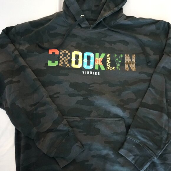 Vinnie's Brooklyn Hoodie - Pullover - Black Camo - Large - Picture 4 of 5